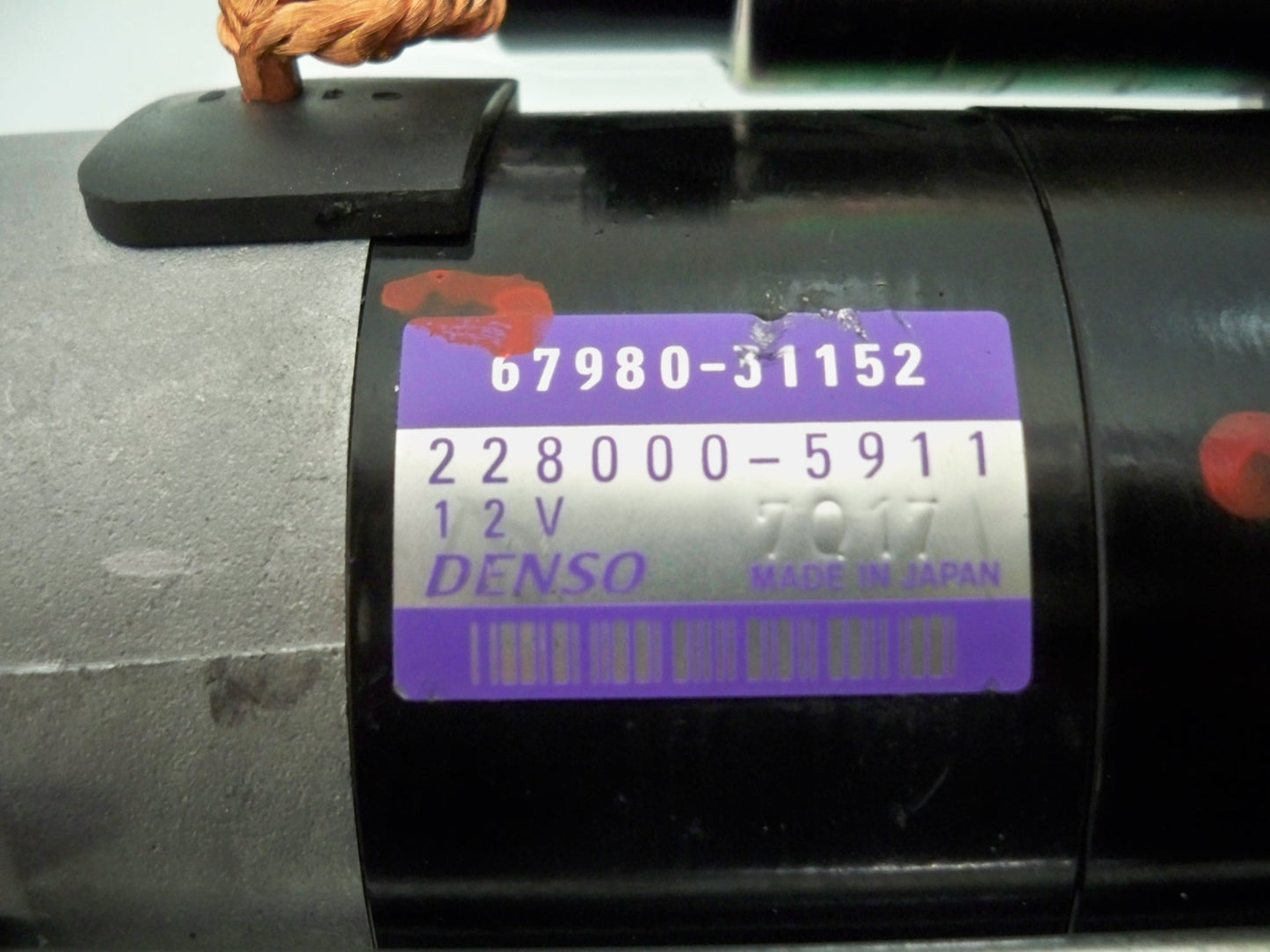 Anlasser von Denso 228000-5911 Z482 D782 D722 D1005 DF1005 D1105 D1305