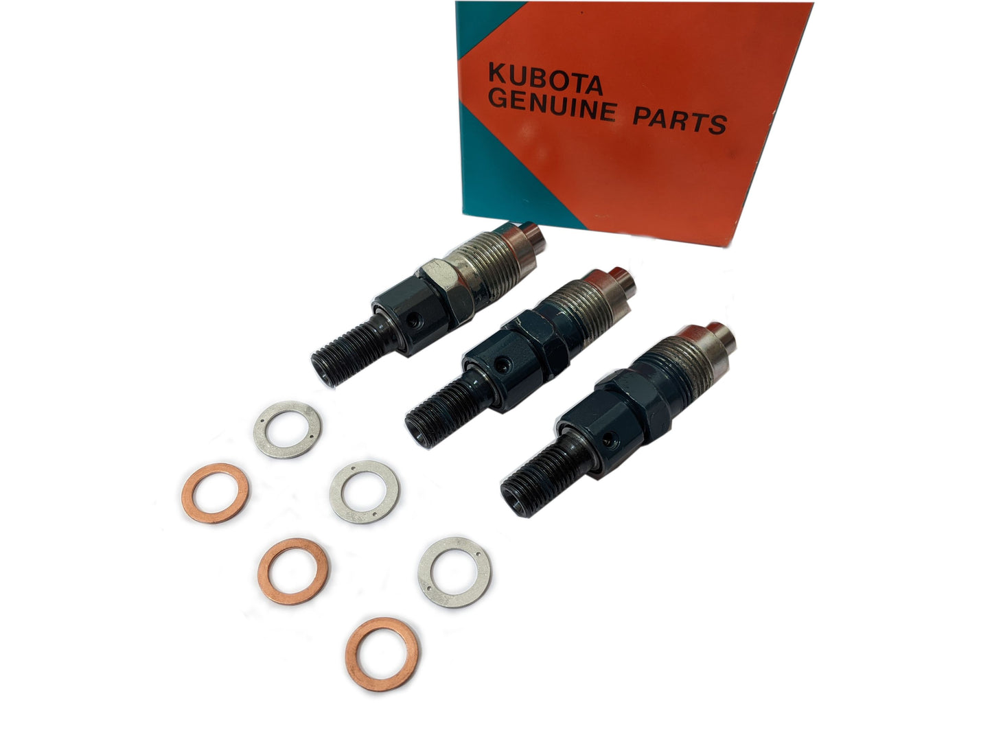 von Kubota 3 Einspritzdüsen für V3300 V3600 V3800 V3300-T V3600-T  1C010-53900